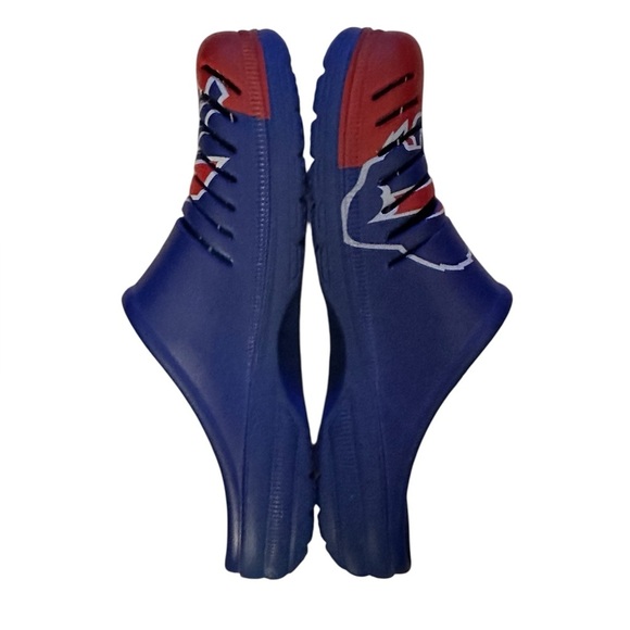 FOCO NFL Men's Buffalo Bills 2023 Colorblock Big Logo Clog - Picture 4 of 9